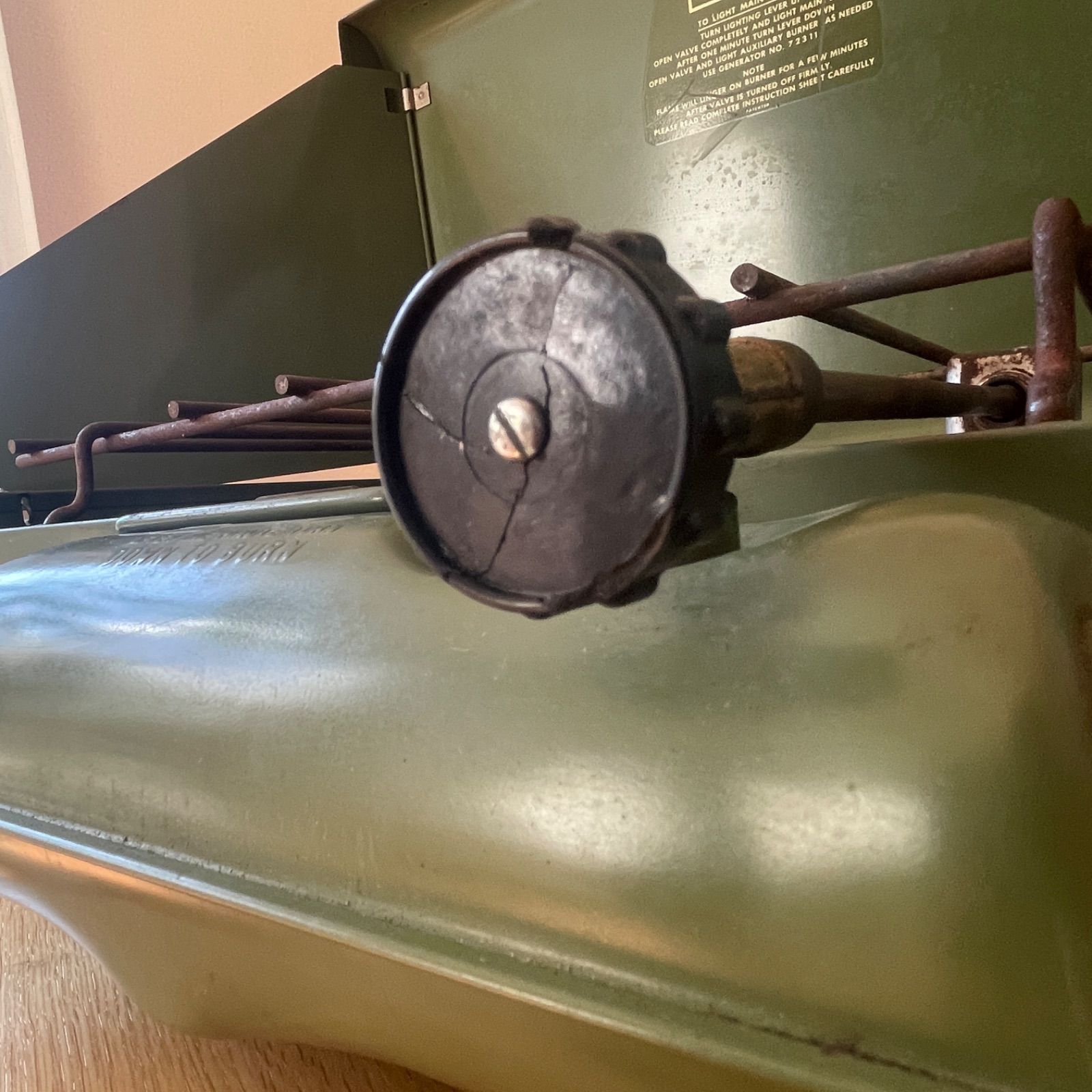 ストーブ グリーン