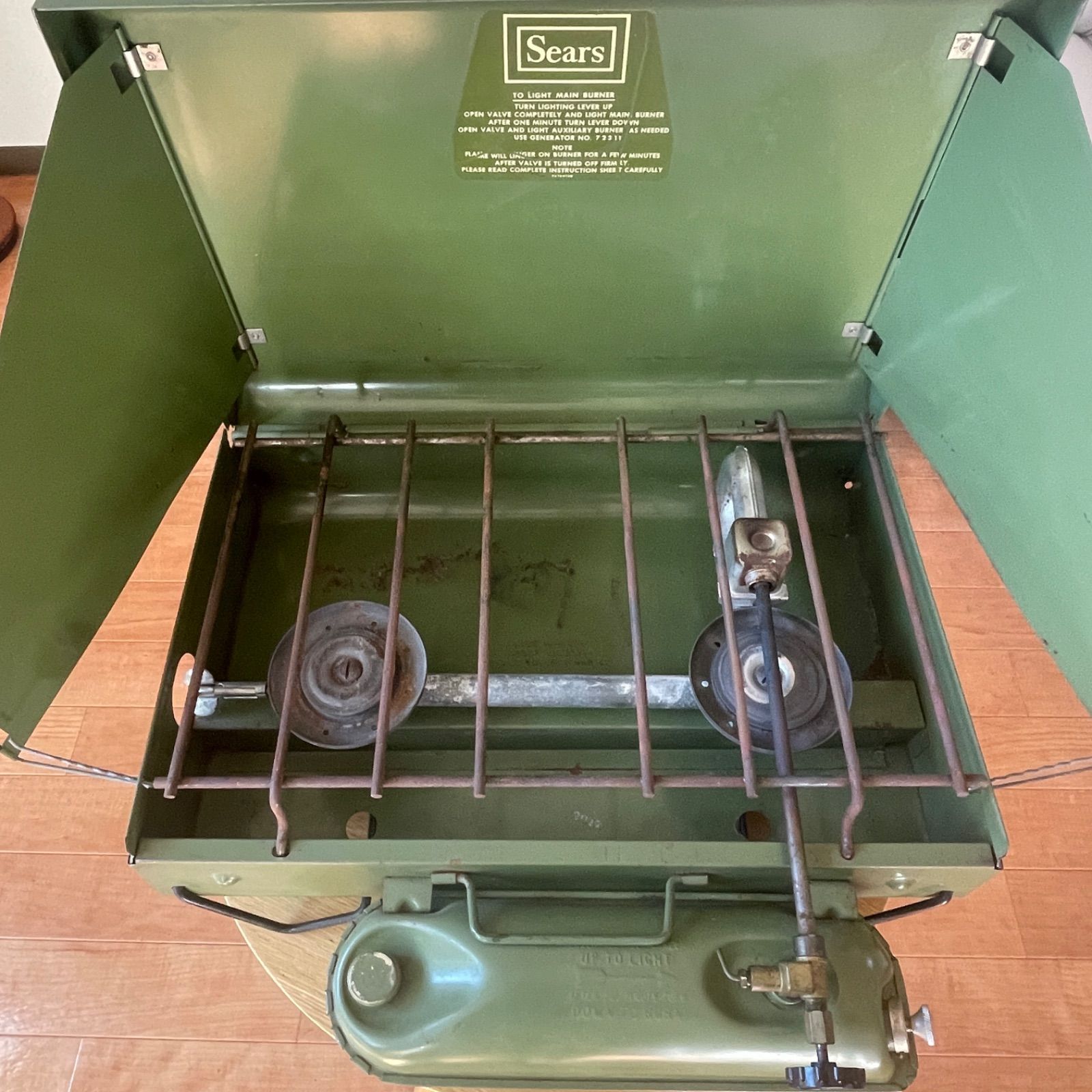 現品限り】SEARS ROEBUCK Model 476.72244 シアーズ ツーバーナー