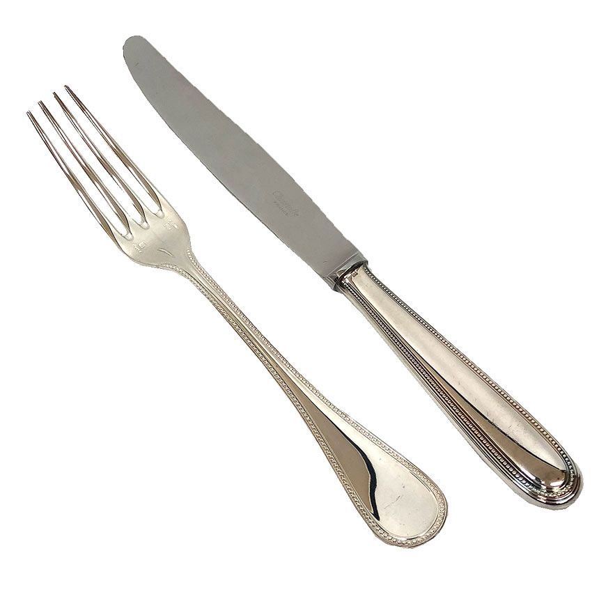 Christofle クリストフル パール テーブルフォーク テーブルナイフ