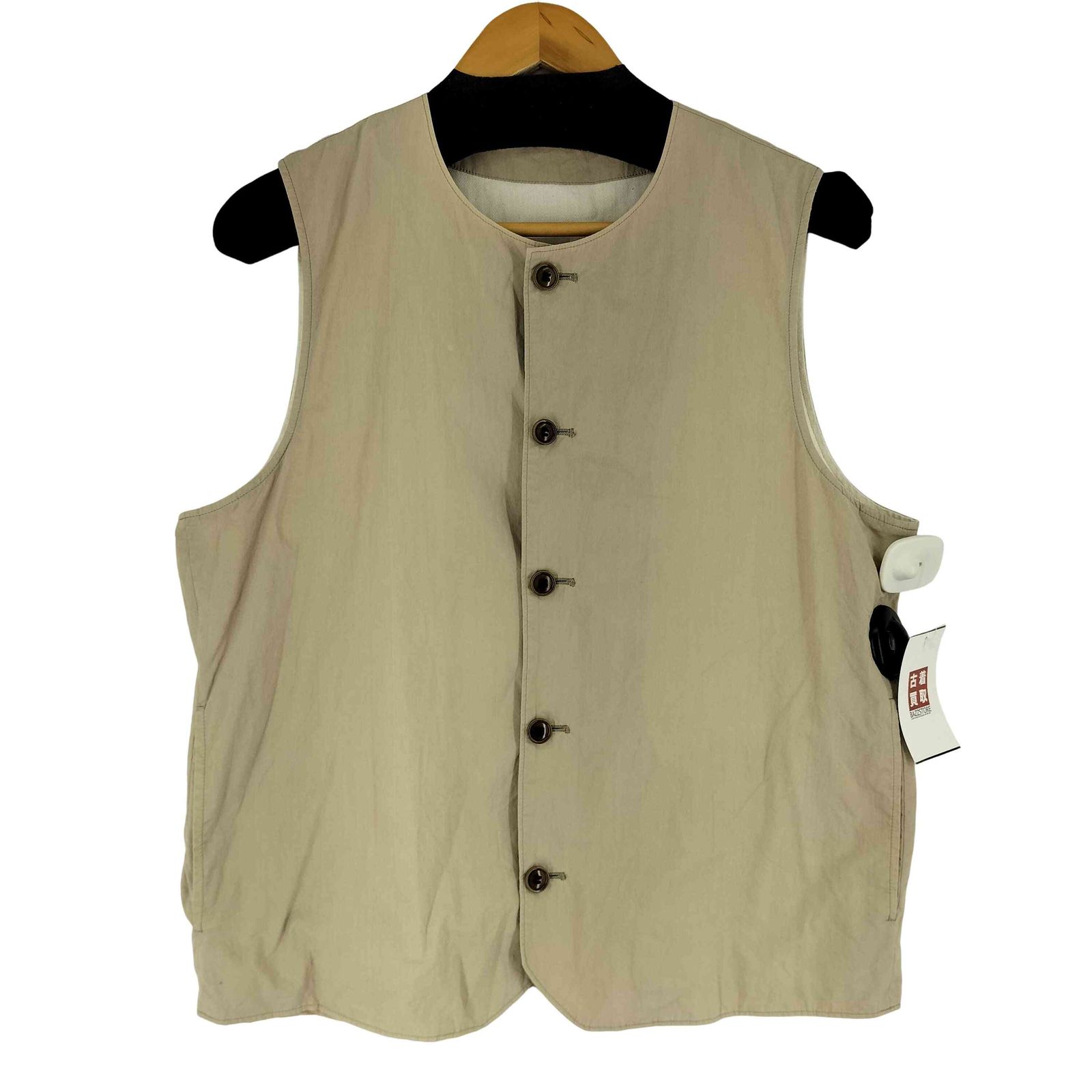 ネストローブコンフェクト nest Robe CONFECT クルーネックコットンベスト メンズ JPN 3