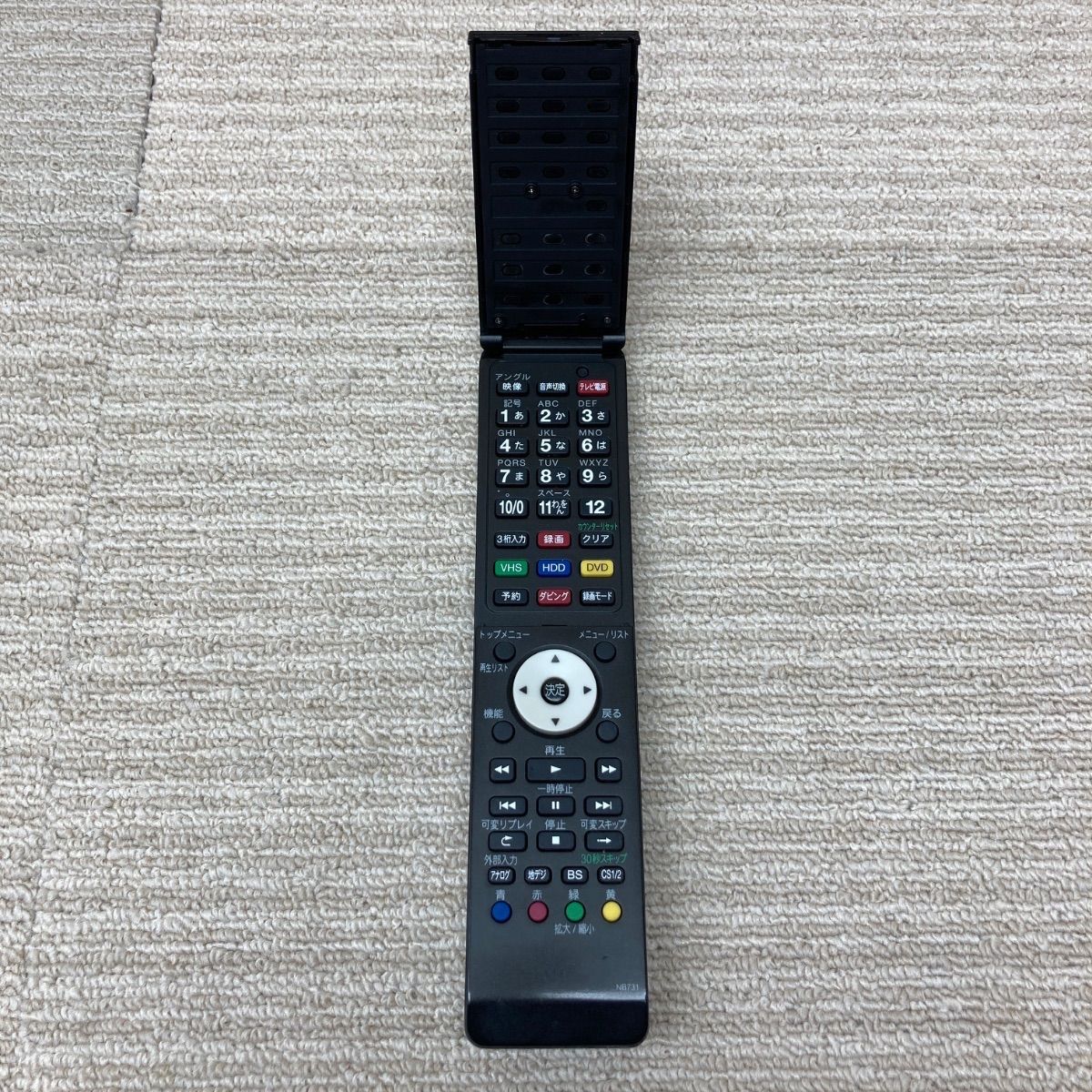 FUNAI フナイ DX BROADTEC HDD/DVD/VHSレコーダー用 リモコン NB731
