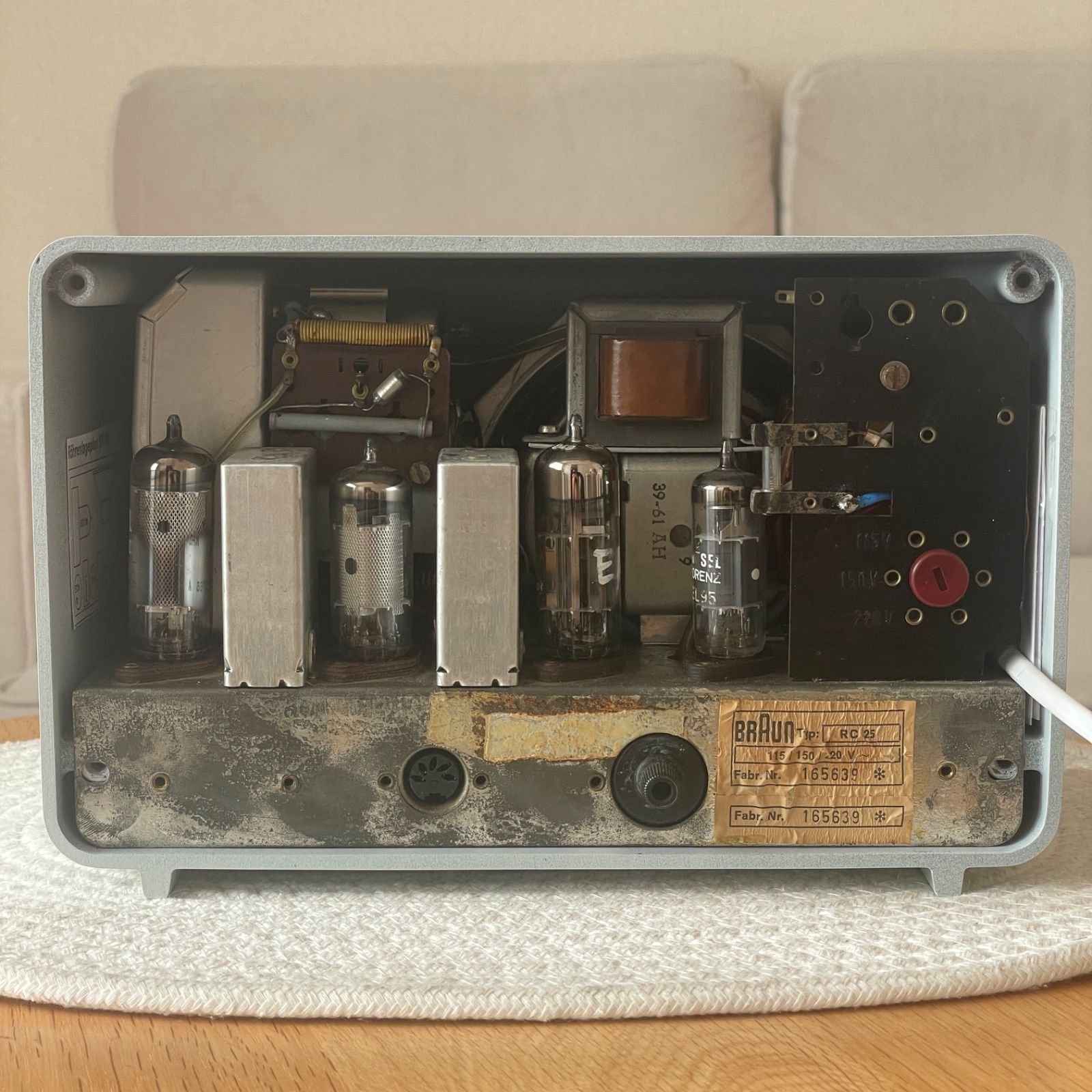 超希少！】BRAUN ブラウン 『SK2/2』真空管ラジオ 国内対応 オーディオ