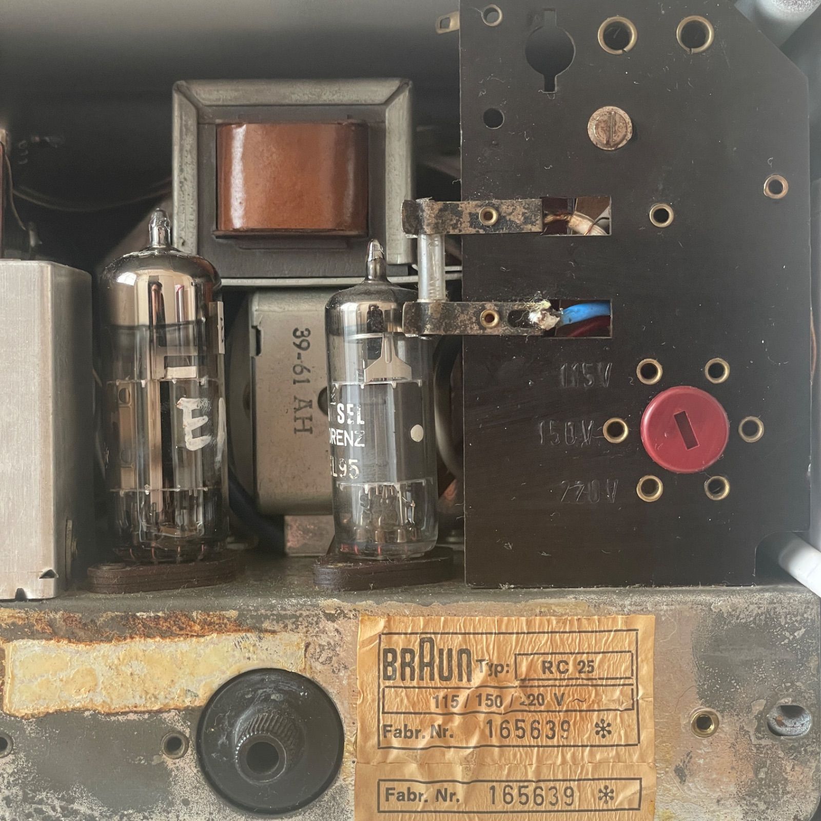 超希少！】BRAUN ブラウン 『SK2/2』真空管ラジオ 国内対応 オーディオ