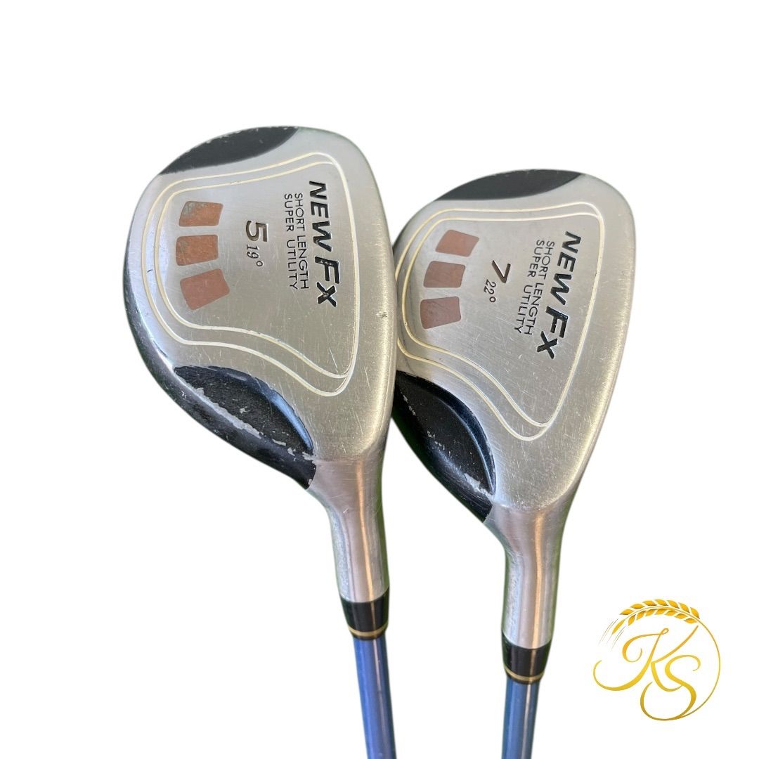 アメリカン倶楽部 a.m.c ゴルフクラブ 10本セット ＋おまけ1本 計11本 アメリカン倶楽部 ユーティリティ 2本 5番 7番 右 amc NEW FX - メルカリ