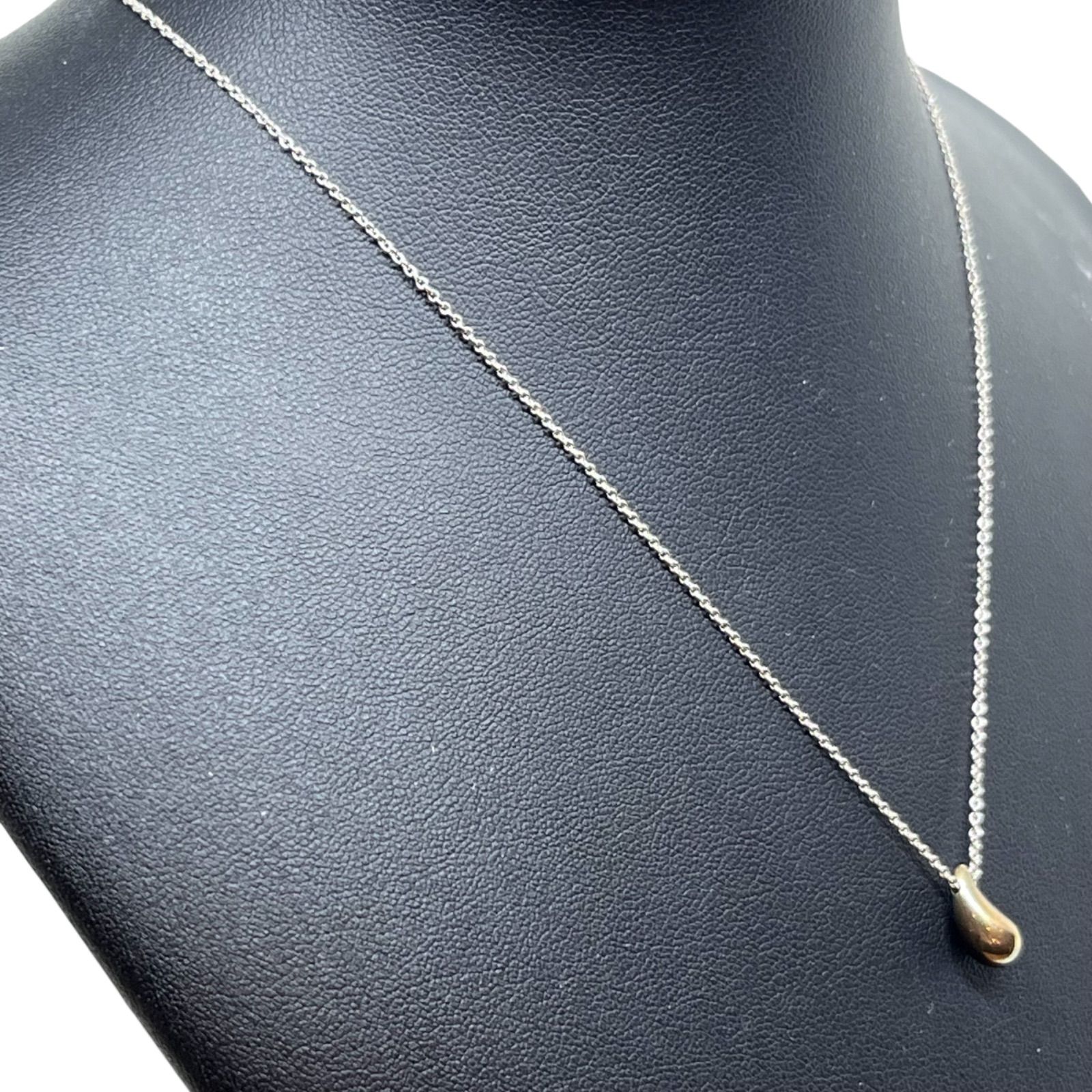 管2511-414】Tiffany & Co. ティファニー ティアドロップ ネックレス