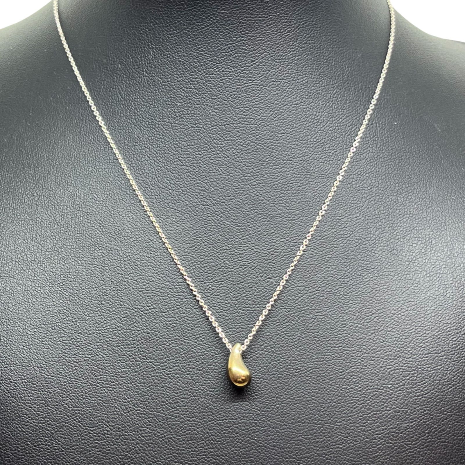管2511-414】Tiffany & Co. ティファニー ティアドロップ ネックレス