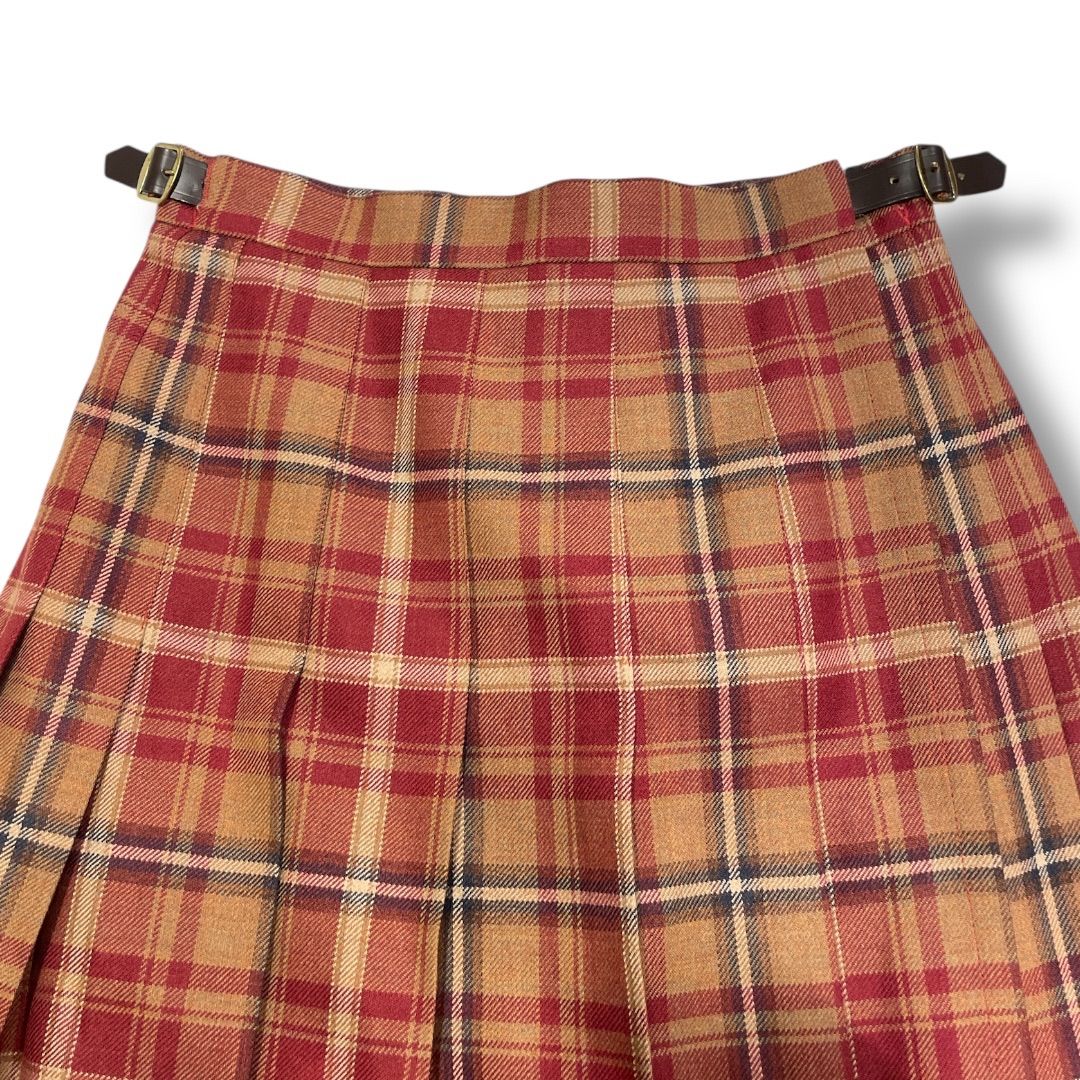 新品 未使用 タグ付き AQUASCUTUM アクアスキュータム チェック柄