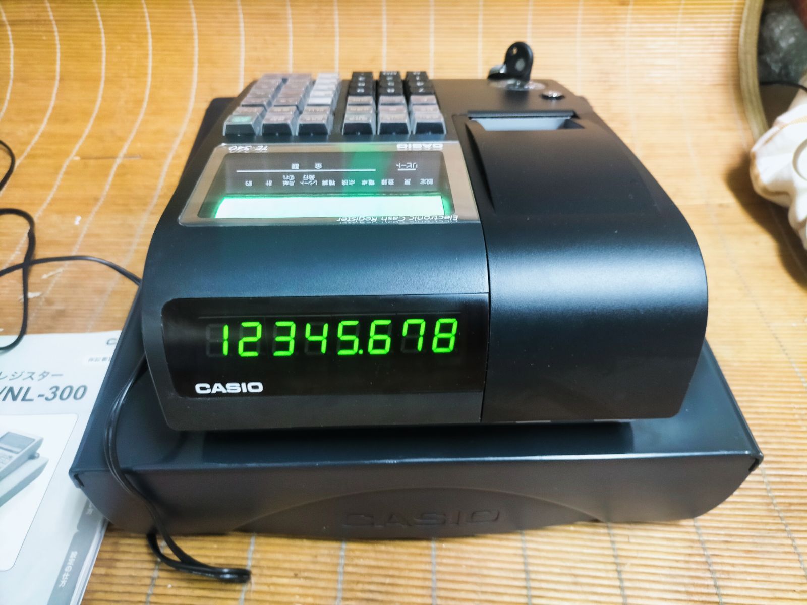 カシオレジスター TE-340/NL300 フル設定無料 066521 - メルカリ