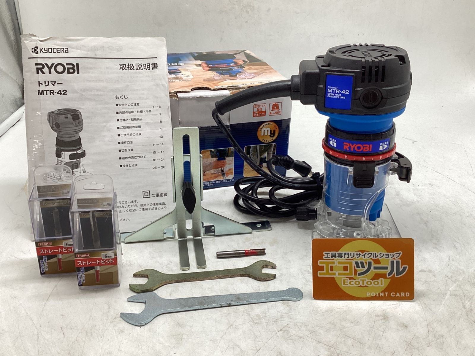 RYOBI リョービ 軸径6 mmトリマ MTR 42 628617 A エコツール豊田インター店 M 02