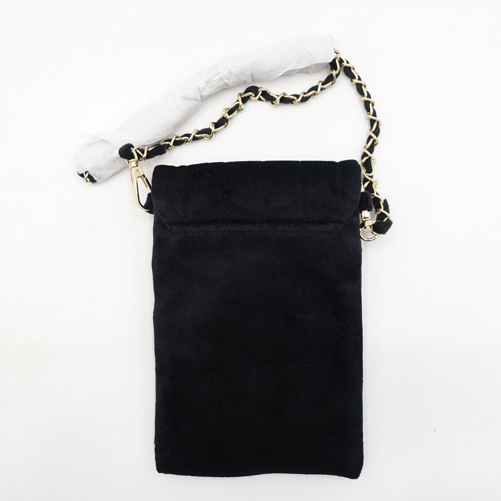 Aubade ノベルティ キルティング スマホショルダーバッグ 黒 ブラック