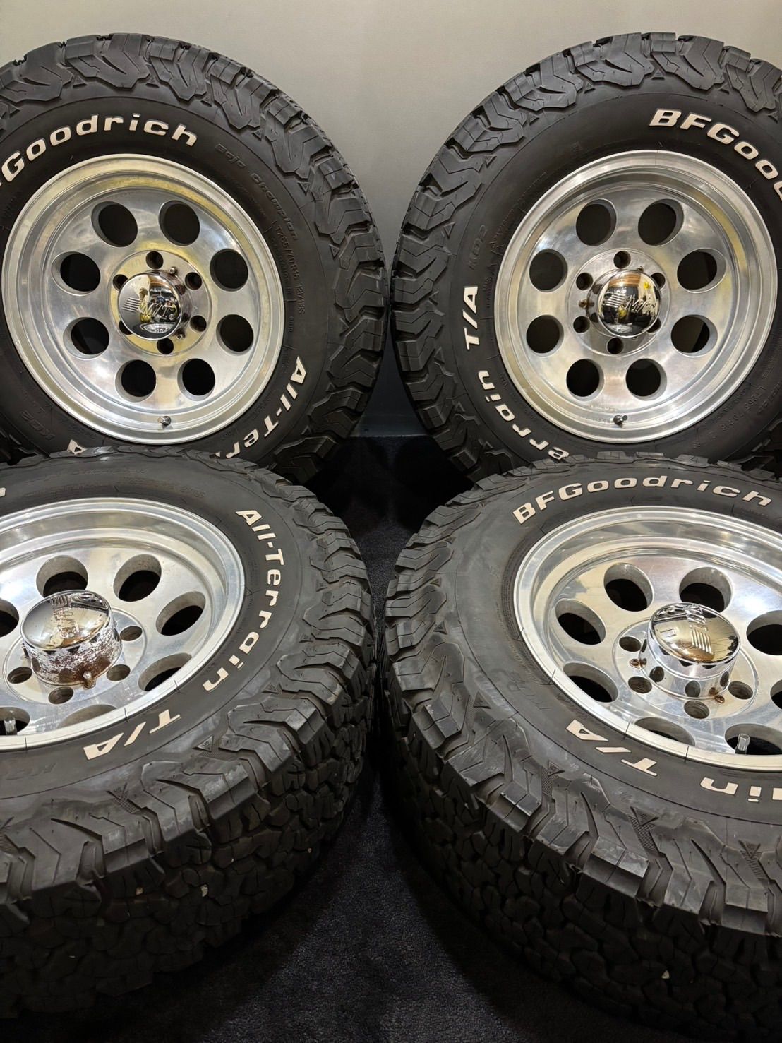 LT 265 70 R 16 121 118 S BFGoodrich All Terrain 22年製 ミッキートンプソン 16インチ 8 J 20 139 7 6 H 夏タイヤ 4本 ランクル 1 K 956