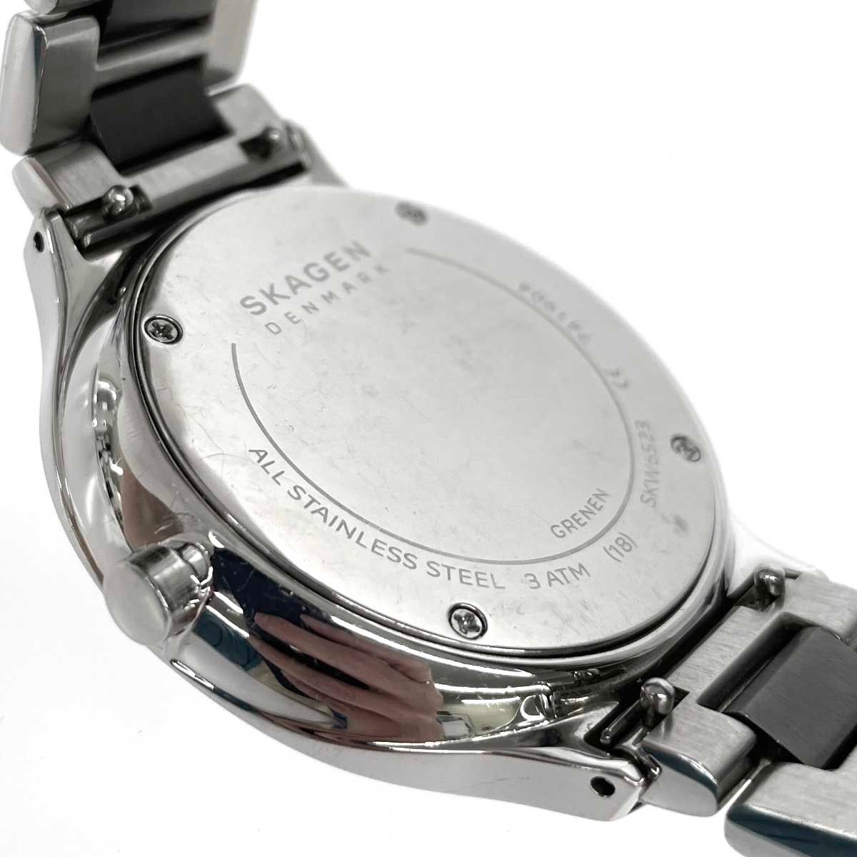 Skagen スカーゲン 腕時計 クォーツ SS/コマ付き SKW6523 シルバー