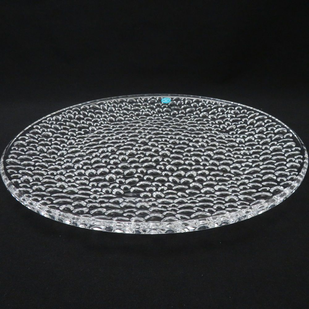 【新品未使用】ティファニー コブルストーン プラター 28cm 未使用 TIFFANY＆Co. ティファニー コブルストーン 大皿 プラター 28cm