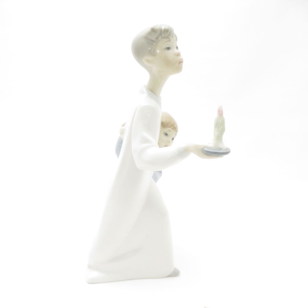 美品 LLADRO リヤドロ ナイトシャツの子供たち(4874) フィギュリン