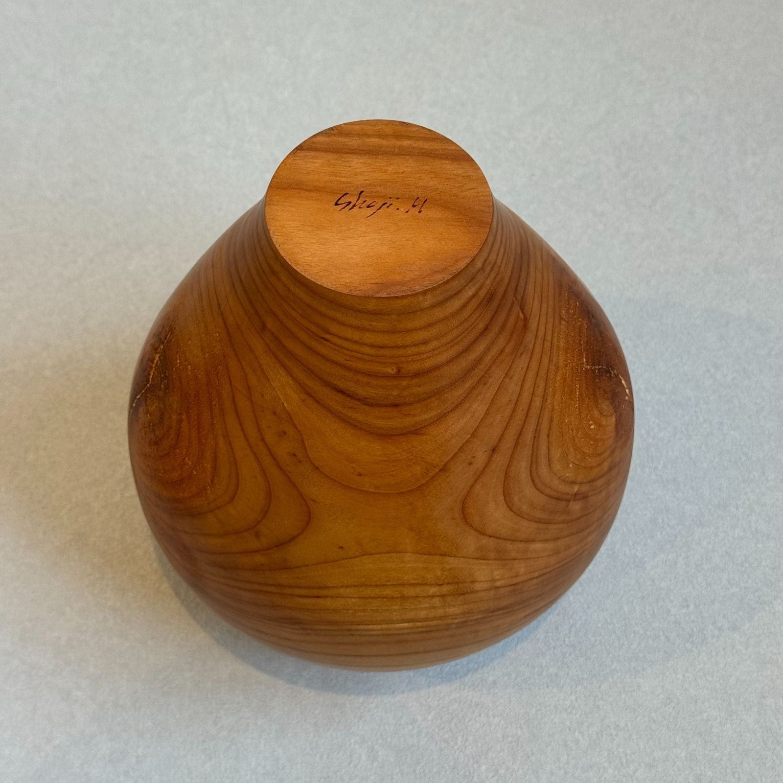 盛永省治 SHOJI MORINAGA CRATE WOODEN VASE ウォールナット 花器