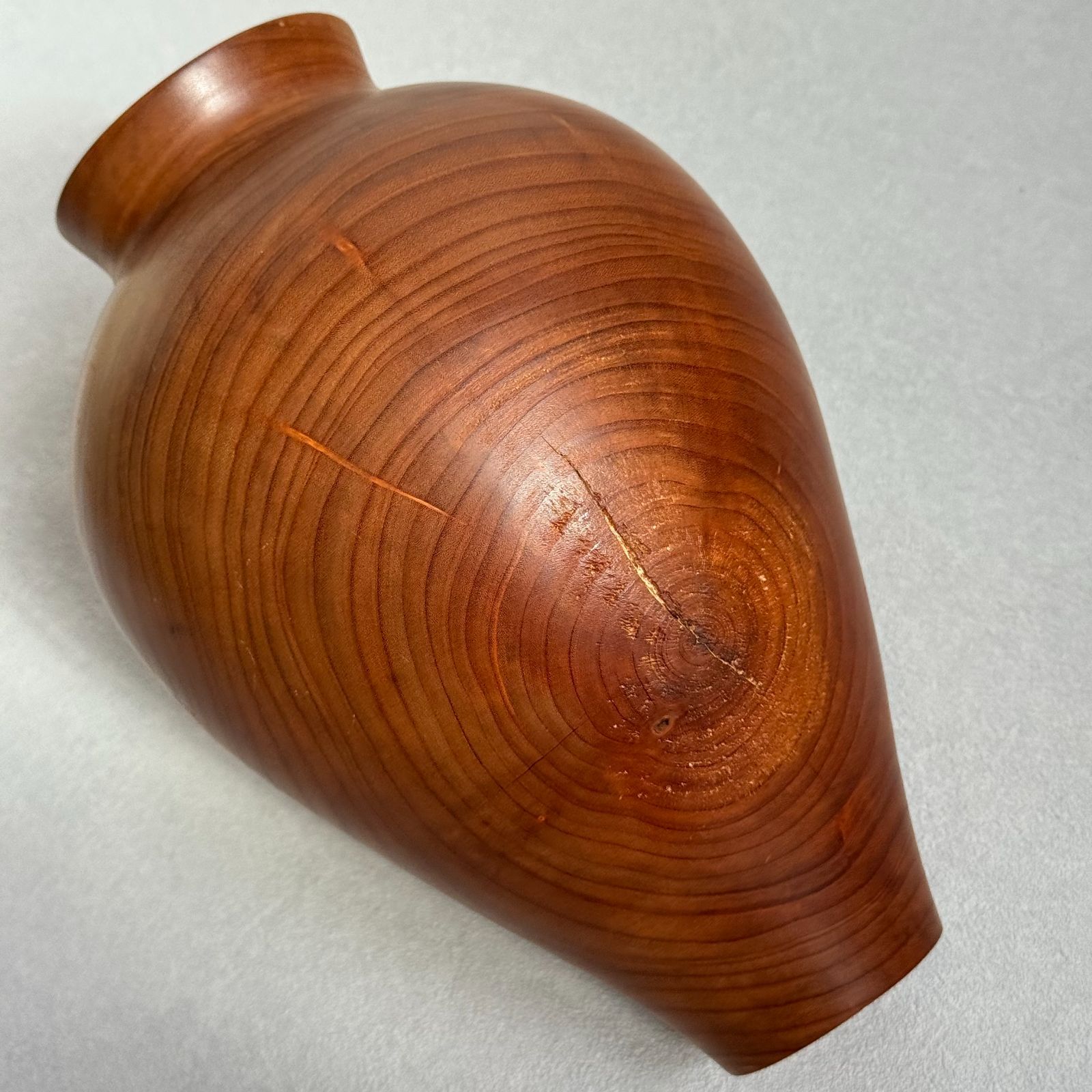 盛永省治 SHOJI MORINAGA CRATE WOODEN VASE ウォールナット 花器