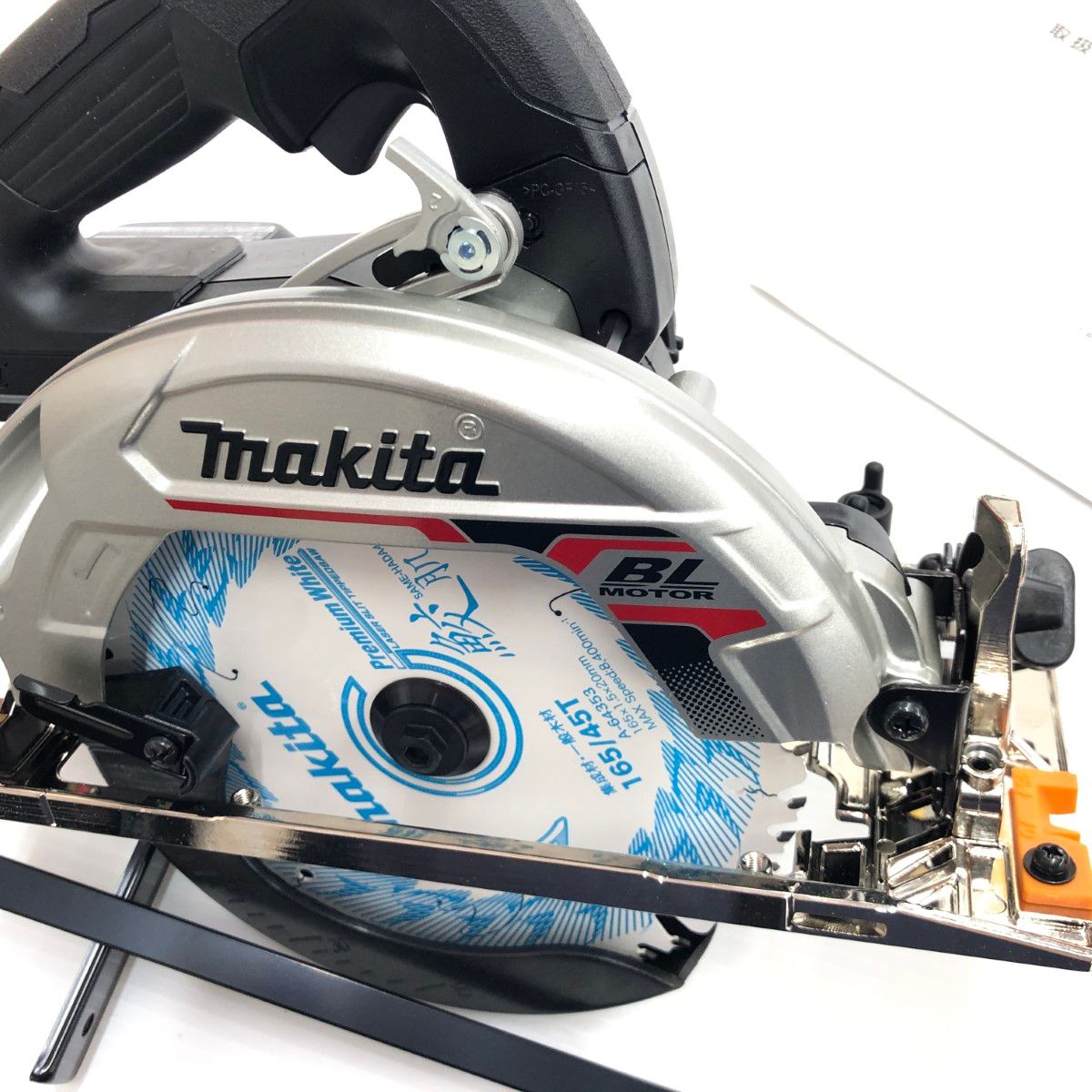 ДД MAKITA マキタ 丸のこ コードレス式 165 mm 18 v BL 1860 B １つ付き ブラック