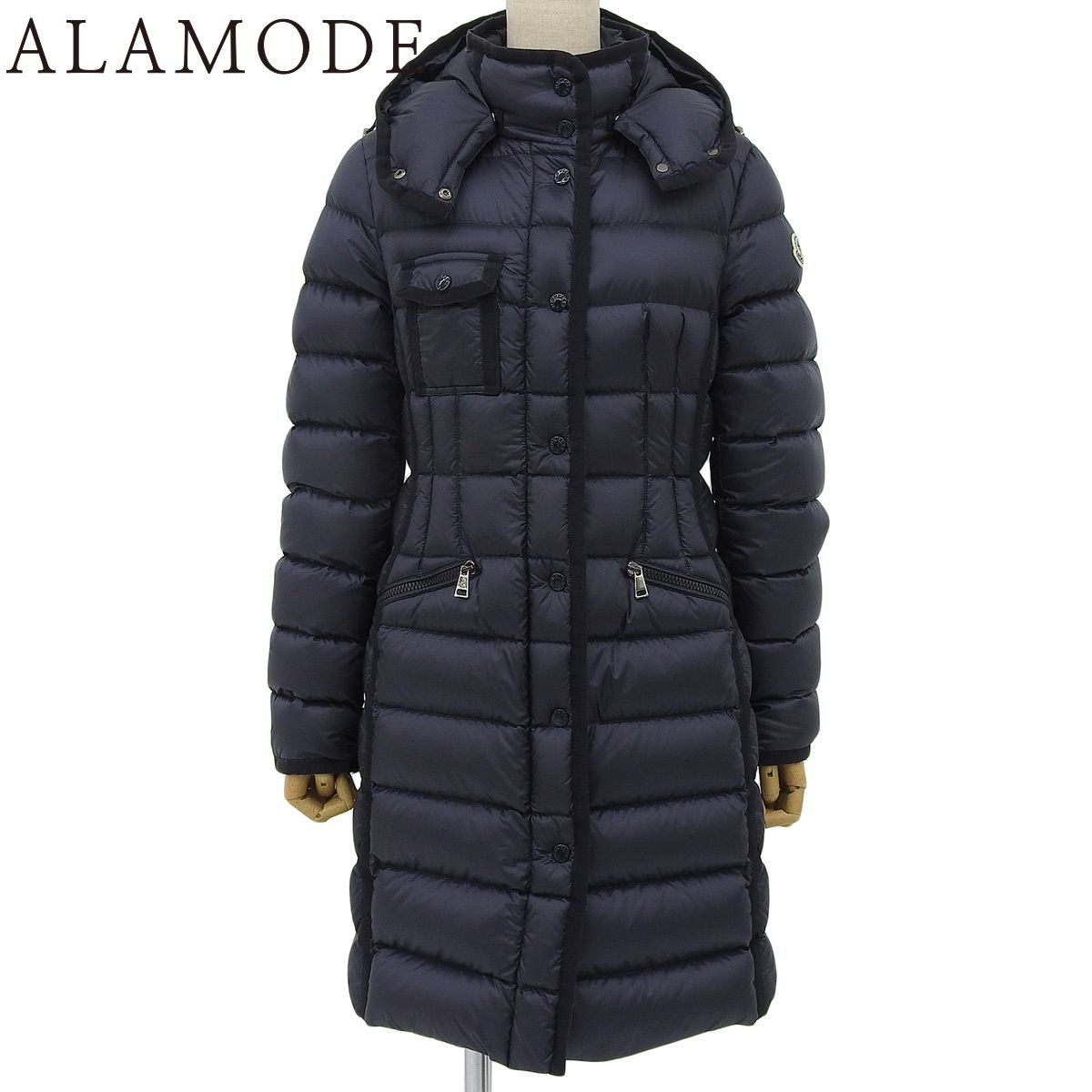 MONCLER(モンクレール) HERMINE ロングダウンコート ダウン/ファー