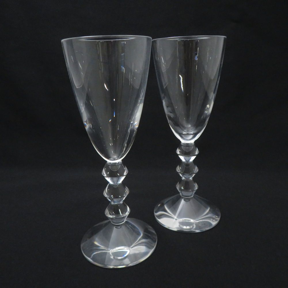 Baccarat バカラ ベガ ワイングラス 2客 ペア H 18 cm