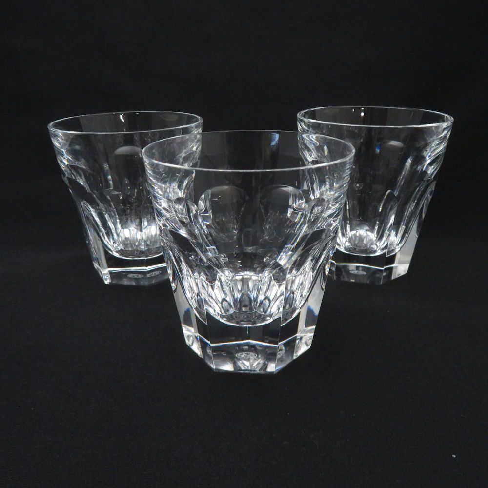 Baccarat バカラ アルクール タンブラー 3点 セット ロックグラス ファッション