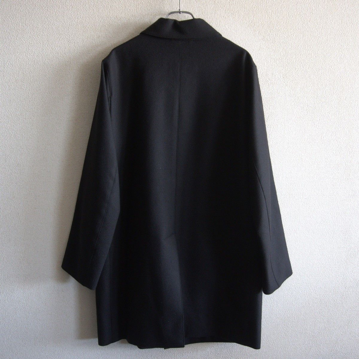 極美品】MACKINTOSH LONDON【ウール ステンカラーコート】38 ブラック