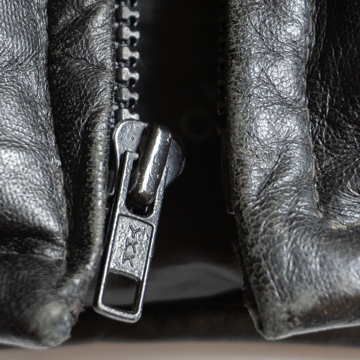 美品/ビッグサイズ】SCHOTT【214D/レザーダウンジャケット】42