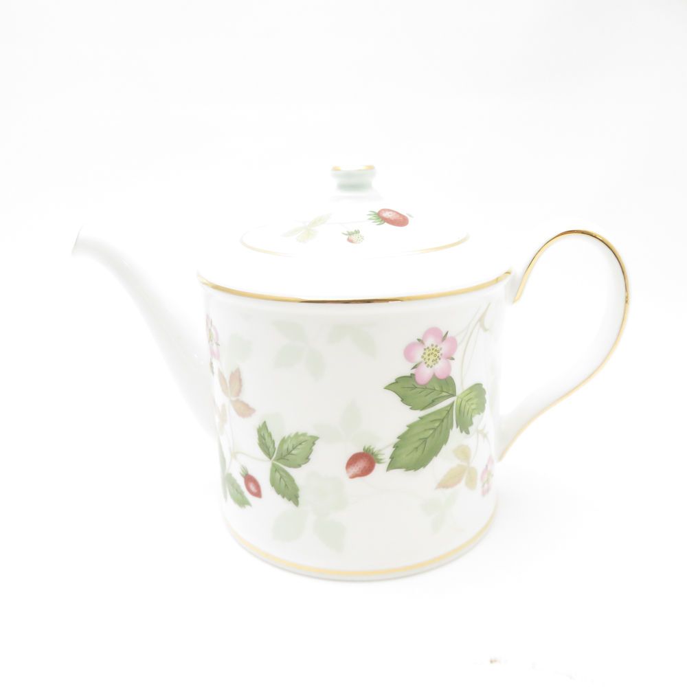 ウェッジウッド ワイルドストロベリー パステル ジャパニーズティーポット