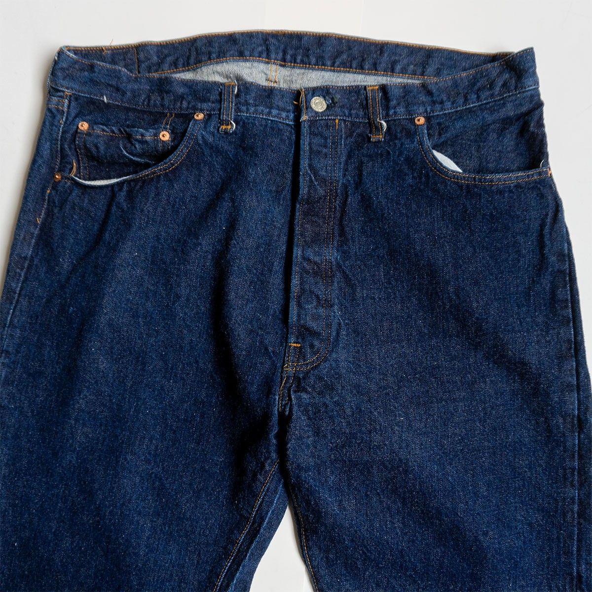 濃紺/ビッグサイズ/66前期】 LEVI'S 【501 デニムパンツ】70s 赤耳