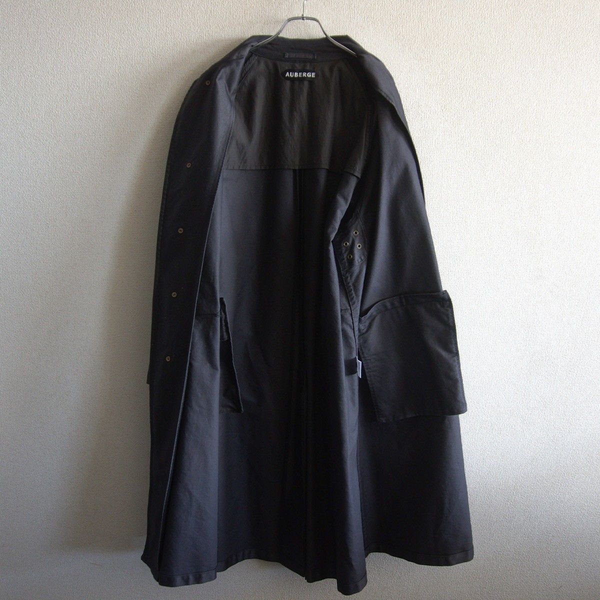 未使用品】AUBERGE【DM MAC / モールスキン ステンカラーコート】42 一 