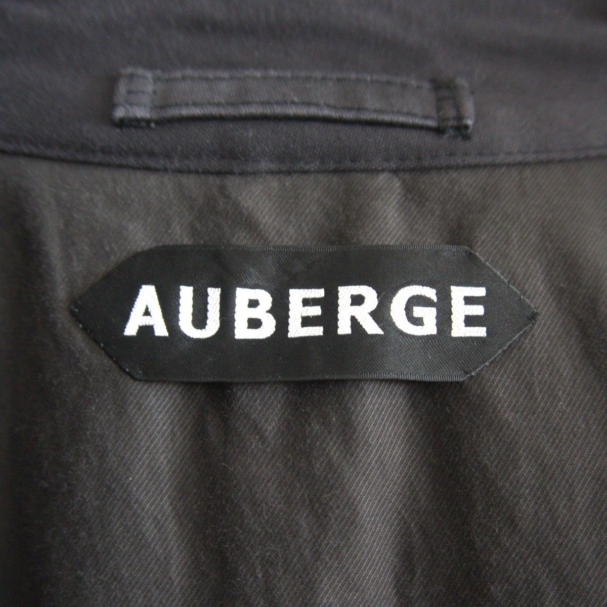 未使用品】AUBERGE【DM MAC / モールスキン ステンカラーコート】42 一 