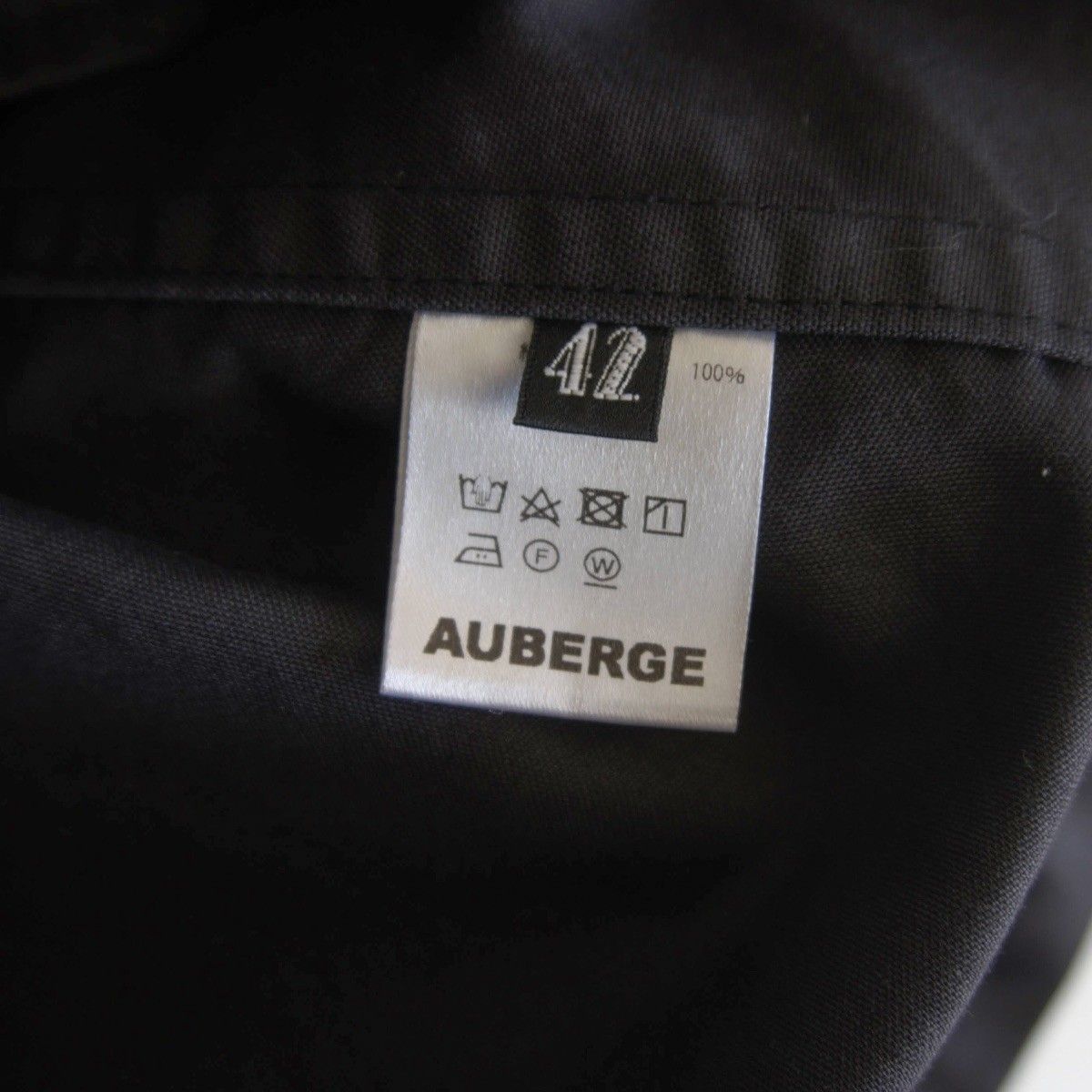未使用品】AUBERGE【DM MAC / モールスキン ステンカラーコート】42 一 