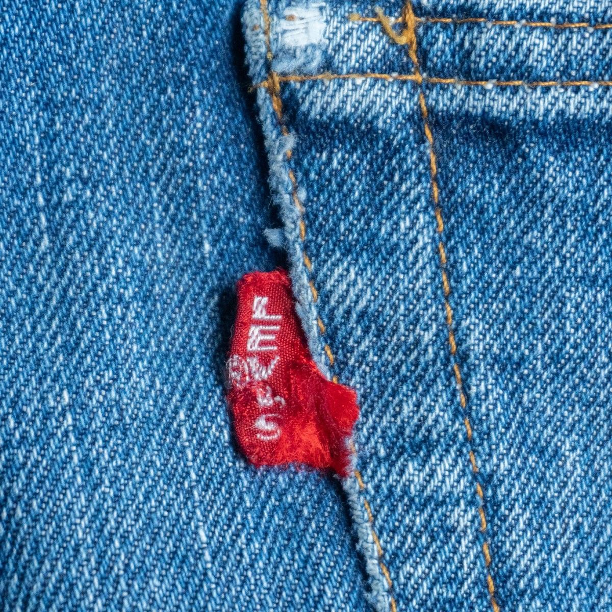 70s/BIGE】 LEVI'S 【501 ビッグE デニムパンツ】グッドサイズ 赤耳