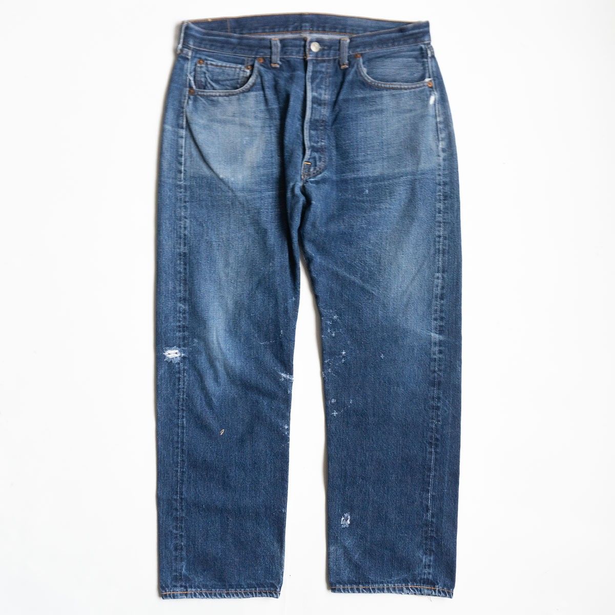 70s/BIGE】 LEVI'S 【501 ビッグE デニムパンツ】グッドサイズ 赤耳