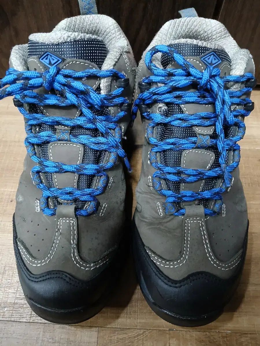 キャンプライン 登山靴 安全靴 グレー 255 mm