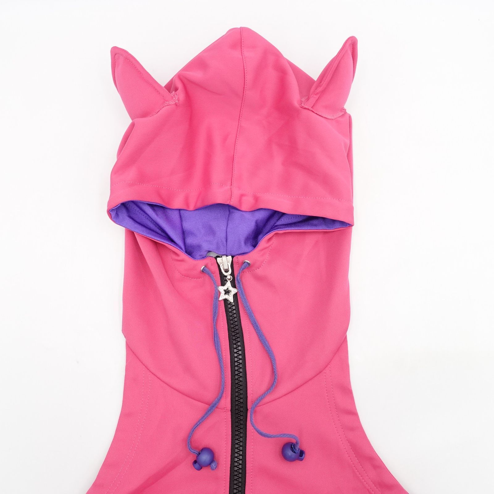 JSG 猫耳パーカー ピンク Fサイズ ジェイエスジー ロック カジュアル