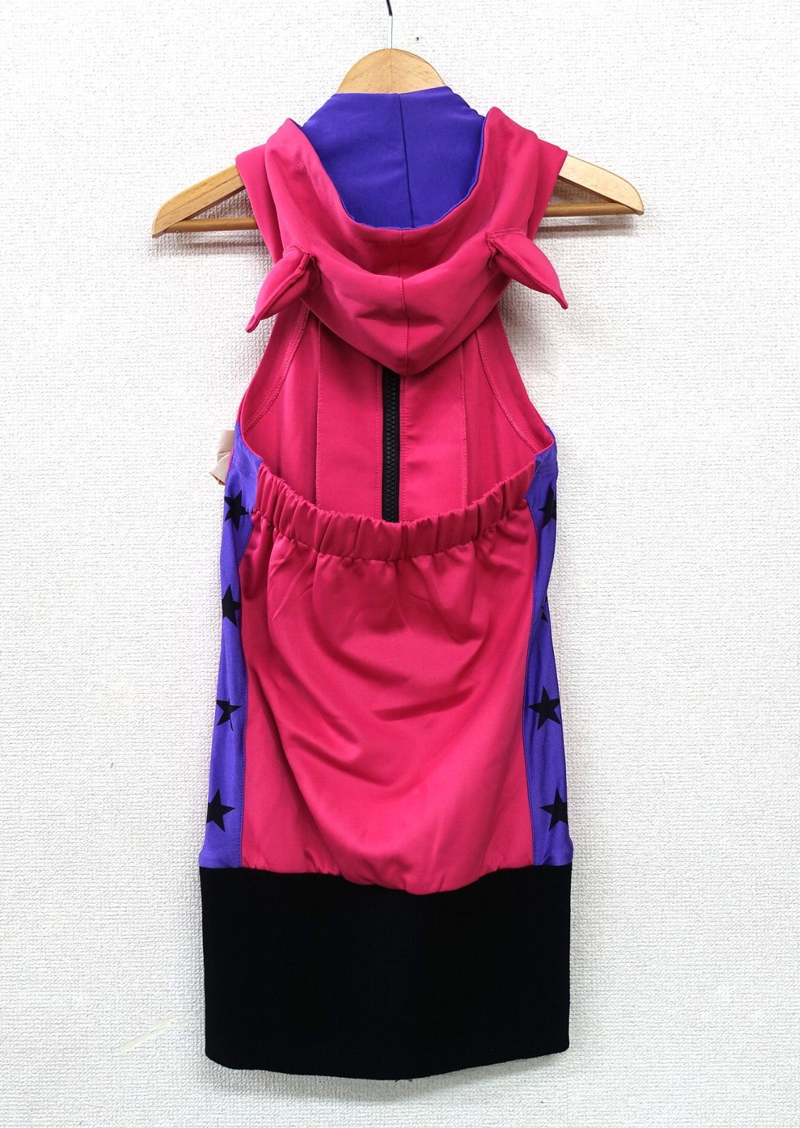 JSG 猫耳パーカー ピンク Fサイズ ジェイエスジー ロック カジュアル