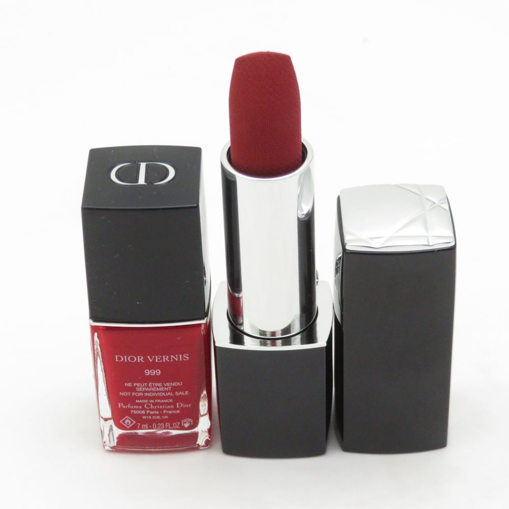 未使用 Dior ディオール ルージュ ディオール＆ネイルセット ネイル