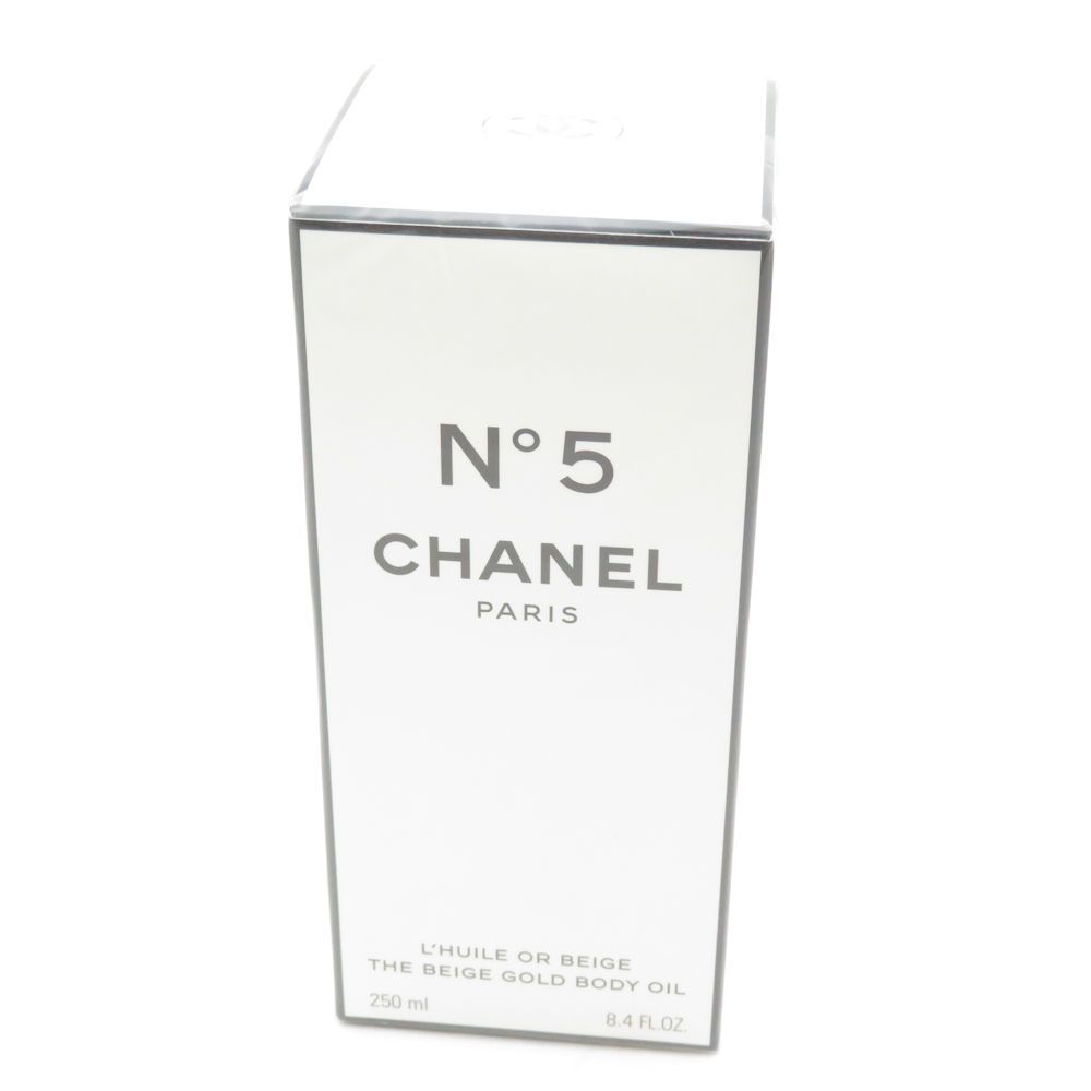 CHANEL シャネル N°5 ザ ベージュ ゴールド ボディオイル 250 ml BD 3693 L
