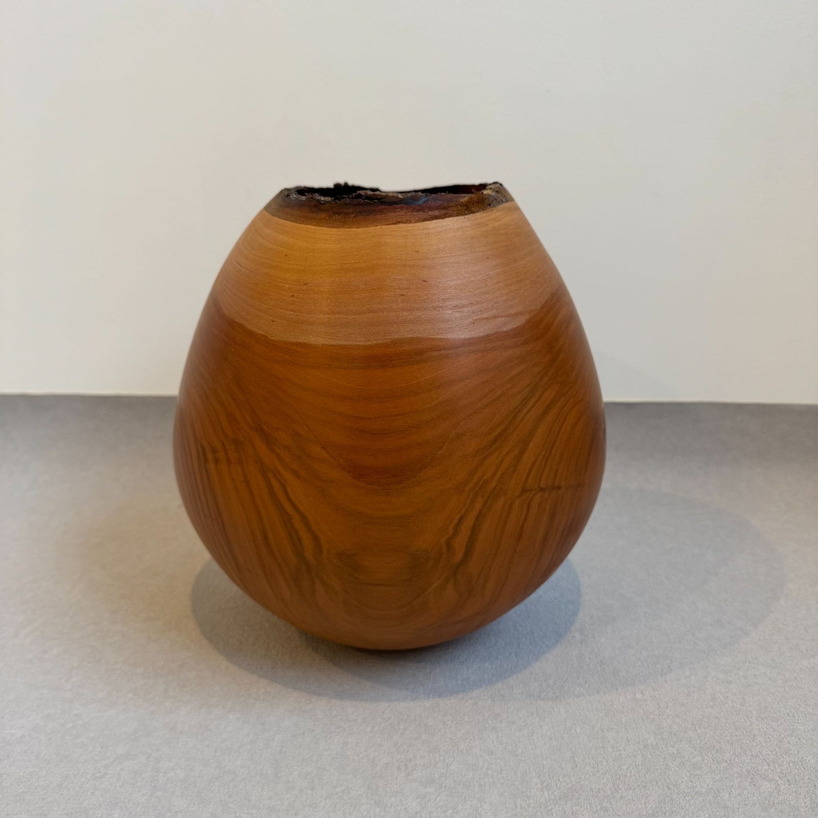 盛永省治 SHOJI MORINAGA CRATE WOODEN VESSEL ART OBJECT 卵形 ウッド