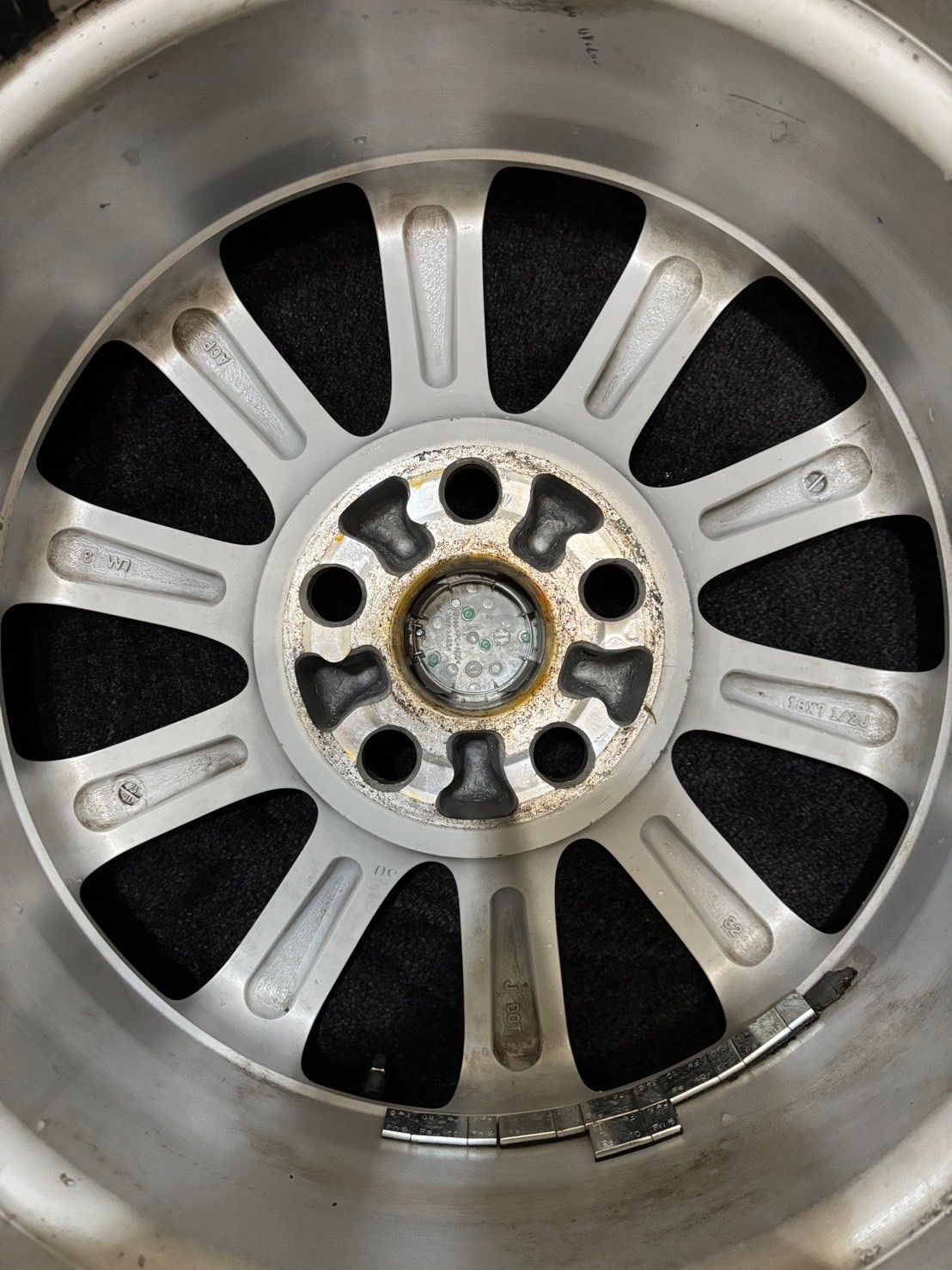 ☆レクサス LS460 LS600h 純正 18インチ 7.5J +32 120 5H アルミ