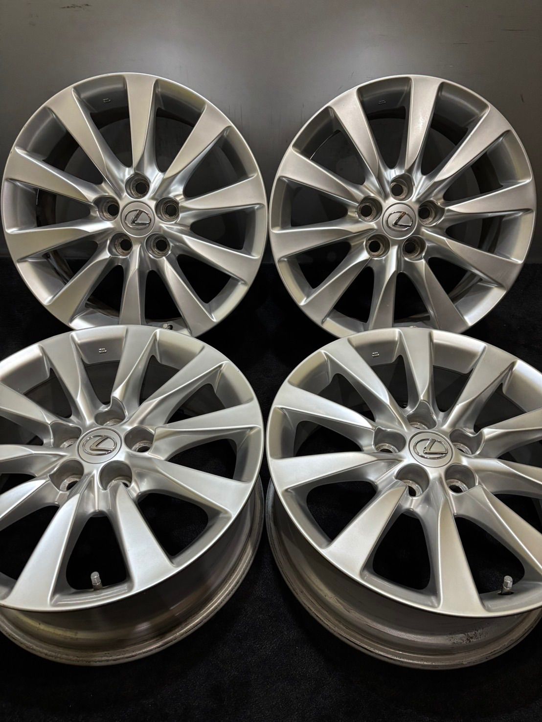 ☆レクサス LS460 LS600h 純正 18インチ 7.5J +32 120 5H アルミ