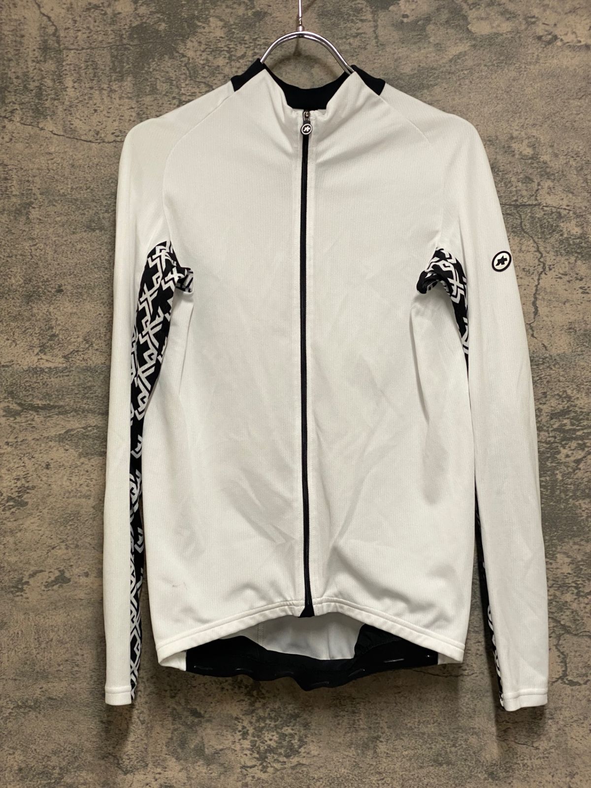 JQ 085 アソス ASSOS MILLE GT 長袖 サイクルジャージ 白 M