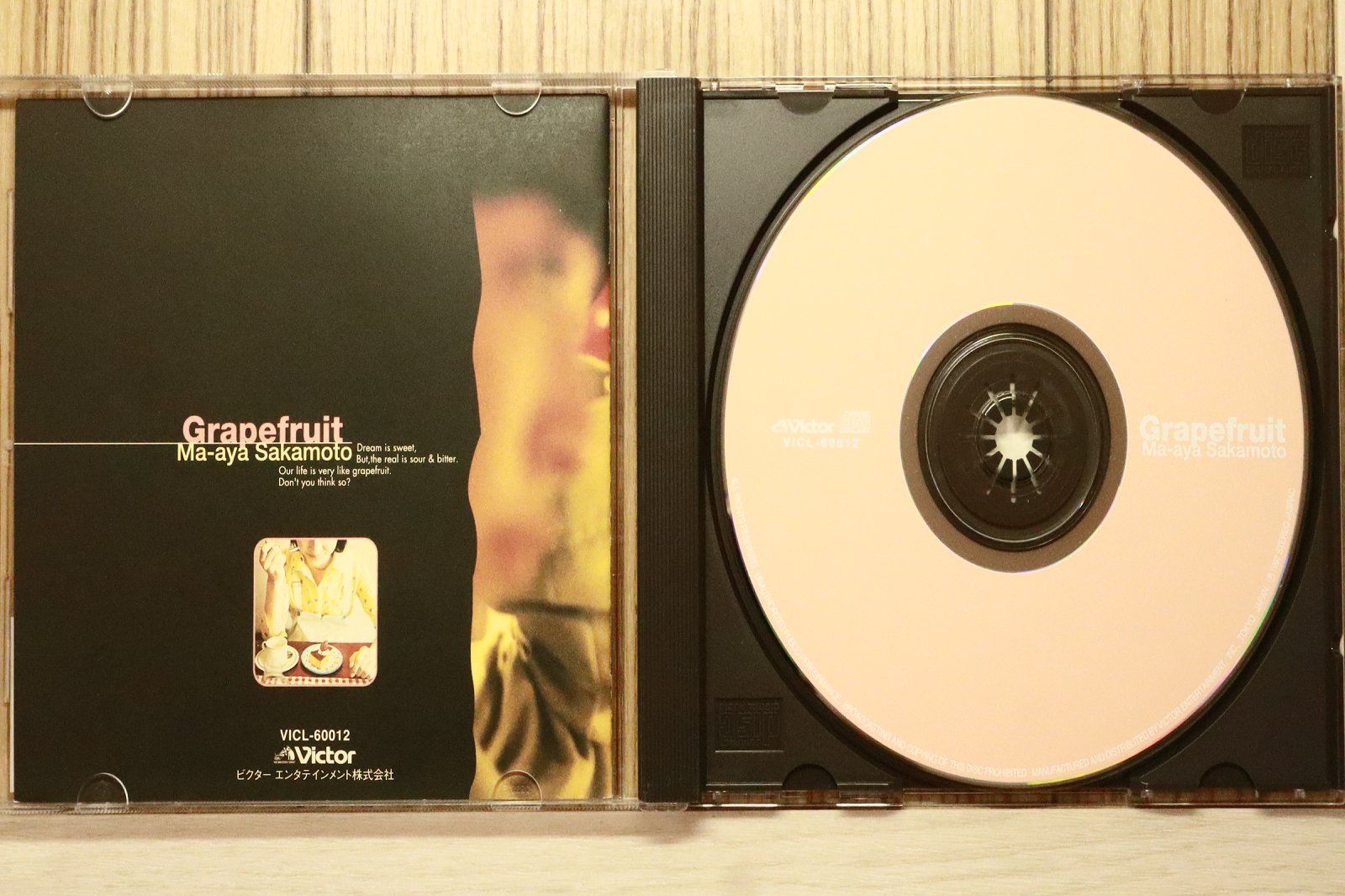 国内盤CD☆坂本真綾/Maaya Sakamoto□ グレープフルーツ 【VICL60012