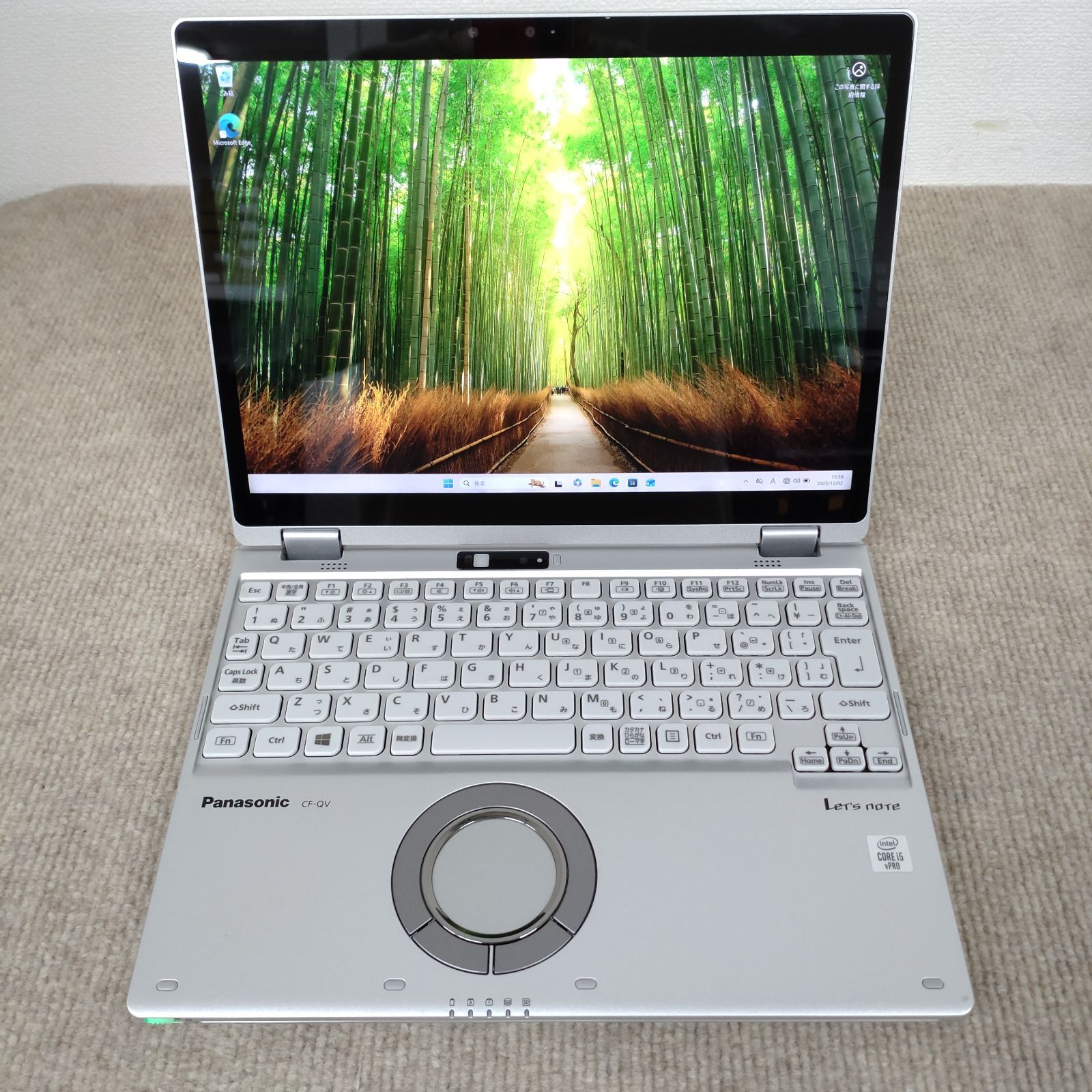 送料無料】Panasonic CF-QV9 / 2in1 / I5-10310U / 8GBメモリ