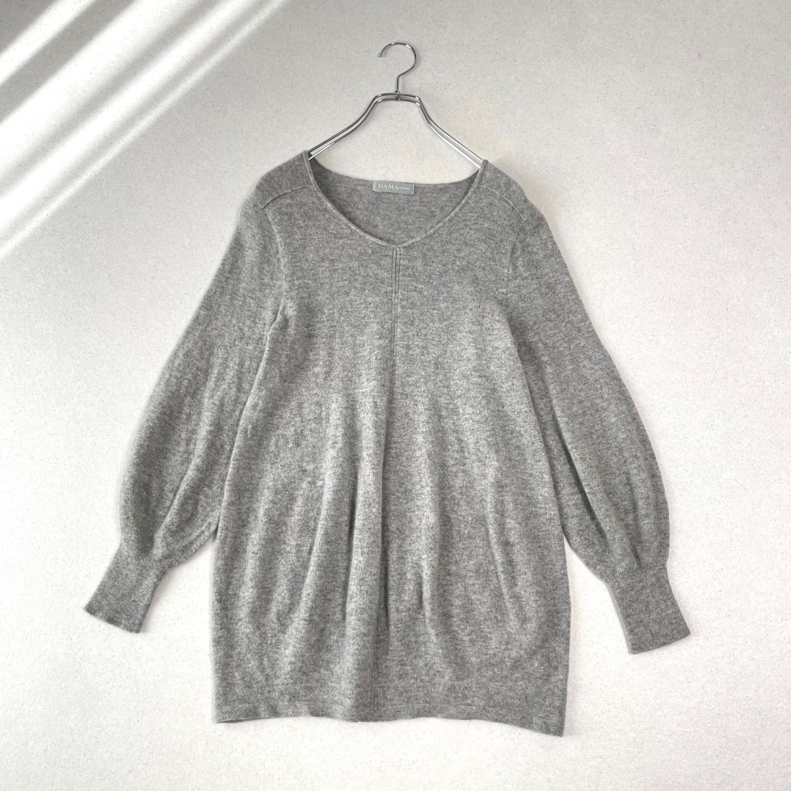 カシミヤ100%》ダーマコレクション ディノス ニット セーター Vネック