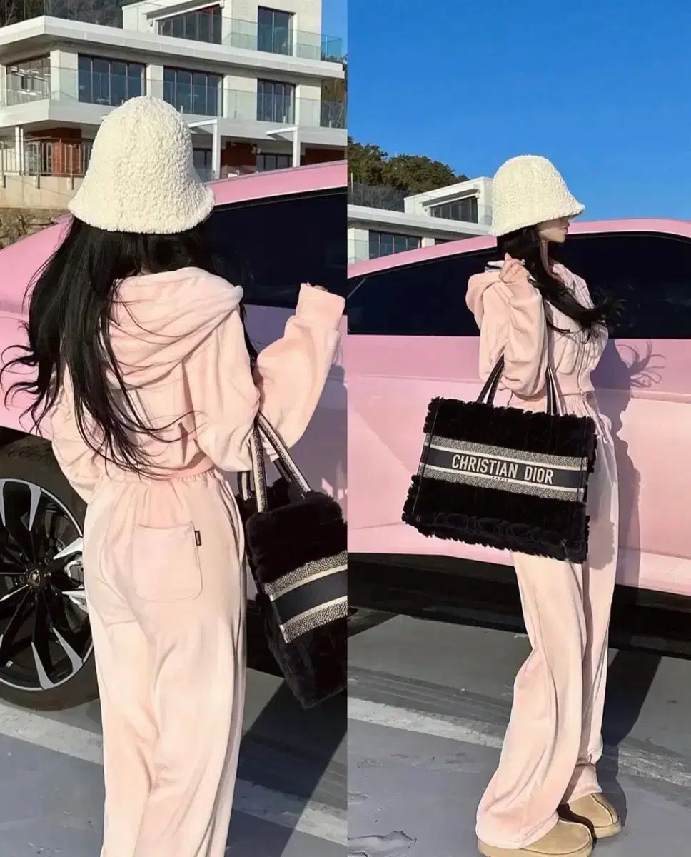 MAYOON マイクロファイバー ベイビー ピンク まとめ set ONE PIECE ズボン クロップド