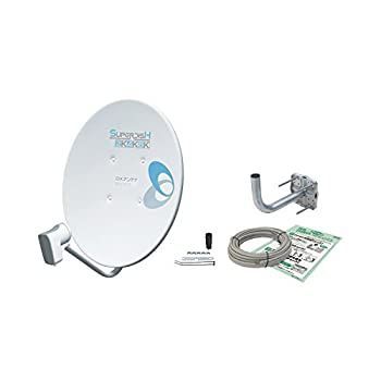 DXアンテナ BSアンテナ 45 cm形 BS 110° CS アンテナセット 同軸ケーブル 取り付け金具 BC 453 SK