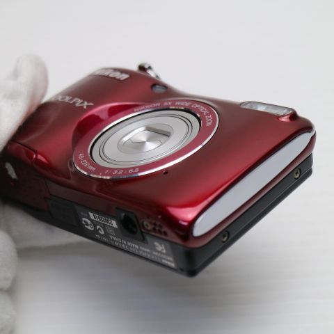 新品同様 COOLPIX L26 レッド 即日発送 デジカメ Nikon デジタルカメラ