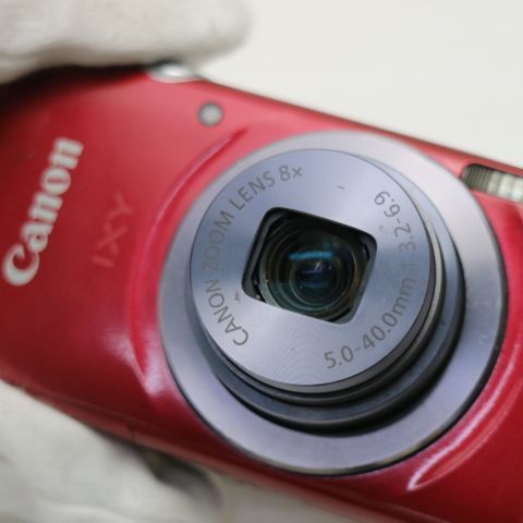良品中古 IXY 150 レッド 即日発送 コンデジ Canon 本体 土日祝発送OK