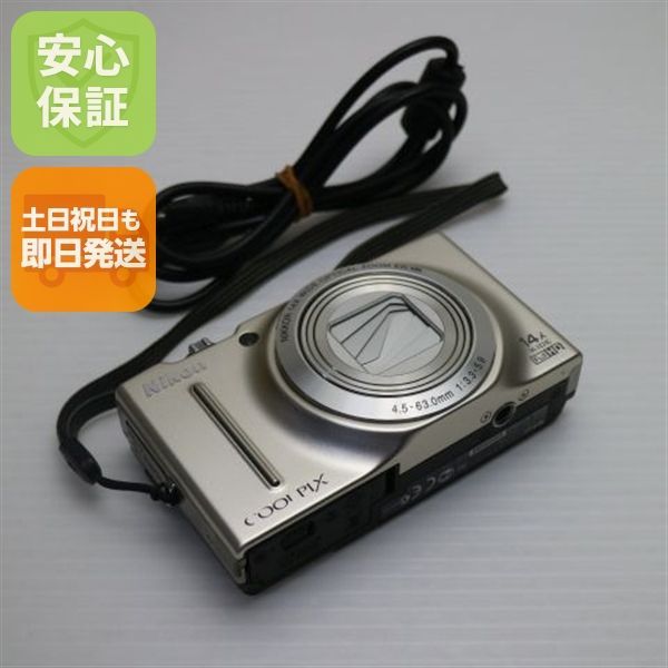 良品 COOLPIX S8200 プラチナシルバー 即日発送 デジカメ Nikon デジタルカメラ 本体 土日祝発送OK 02000